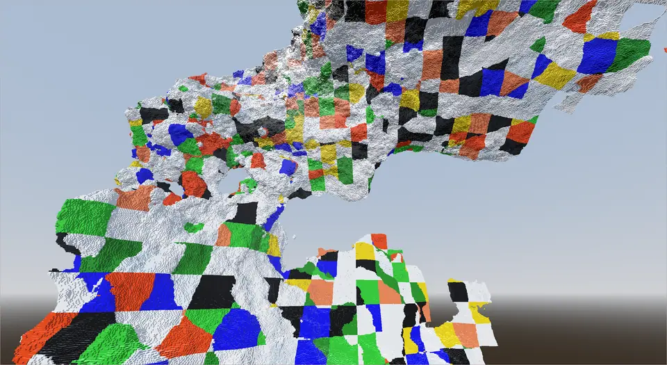 Chunk debug colors
