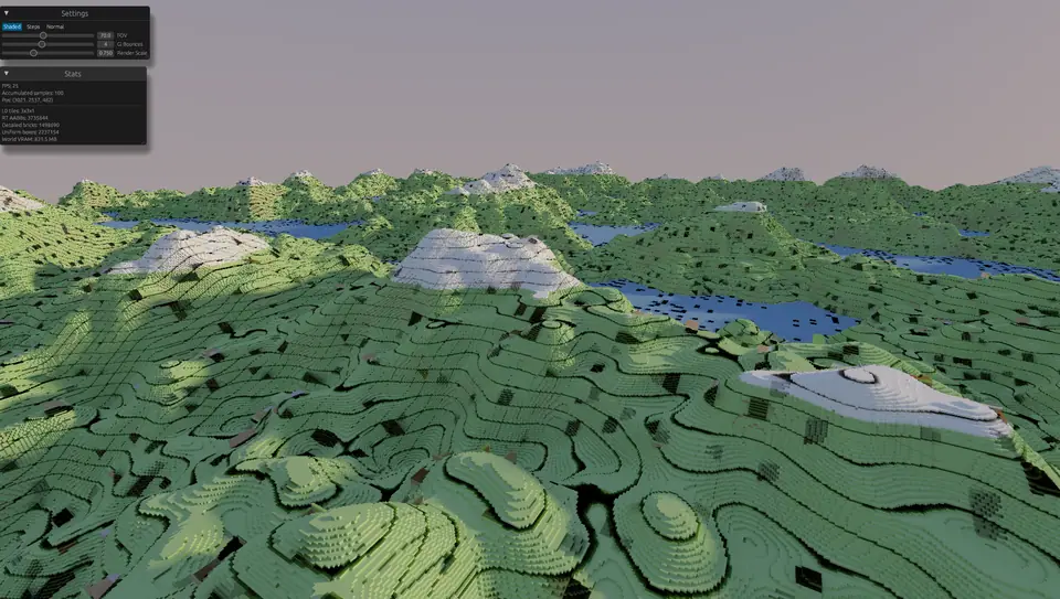 RT-Core Voxel Ray Tracing, capture 14